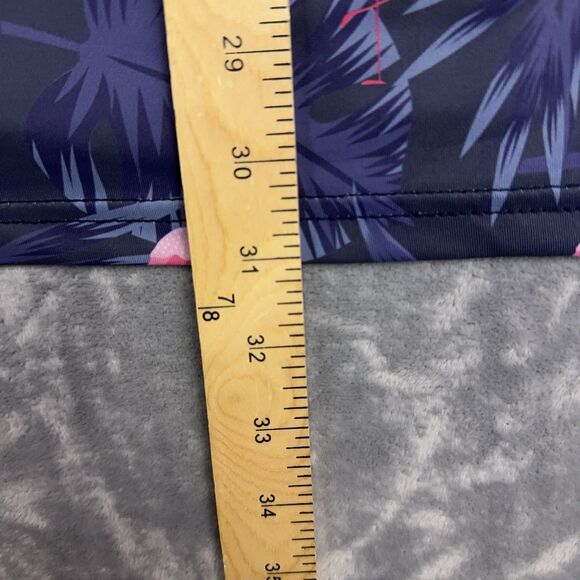 Greater Half Polo Shirt Mens Sz XXL Purple Pink Flamingo Floral Golf Performance - Picture 6 of 6